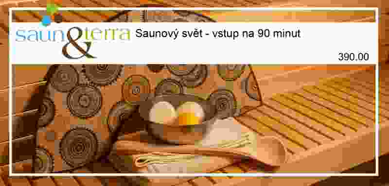 Voucher Saunový svět - vstup na 90 minut