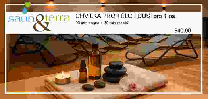 Voucher CHVILKA PRO TĚLO I DUŠI pro 1 os.
